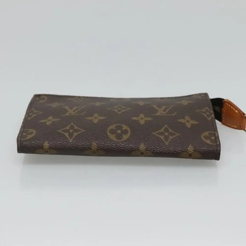 Louis Vuitton Monogram Bucket PM Accessory Pouch Brown